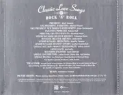 Double CD - Paul Anka, Johnny Mathis, The Chantels - Classic Love Songs Of Rock 'N' Roll - Volume One