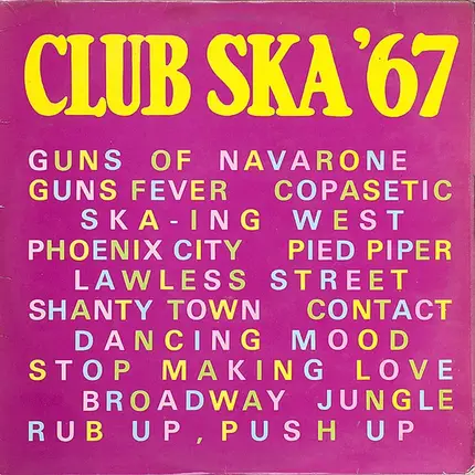 Baba Brooks, Desmond Dekker, The Skatalites a.o. - Club Ska '67