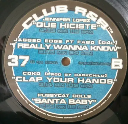 RnB Sampler - Club R&B 37