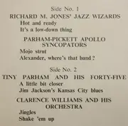 10'' - Richard M. Jones´ Jazz Wizzards, Tiny Parham And His 'Fourty' Five - Collectors' Items Volume 1 - Mono