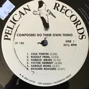 LP - Cole Porter / Irving Berlin a.o. - Composers Do Their Own Thing