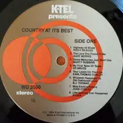 LP - Various - Country At Its Best - 16 - Pitman Pressing