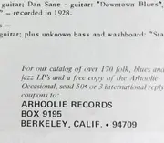 LP - Tim Wilkins, Joe McCoy, Frank Stokes - Country Blues Classics Volume 1