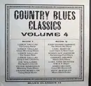 LP - Various - Country Blues Classics Volume 4 - light blue labels