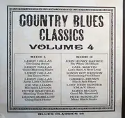 LP - Various - Country Blues Classics Volume 4 - light blue labels