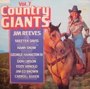 LP - Jim Reeves / Carroll Baker / a.o. - Country Giants Vol. 7
