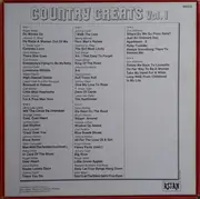 LP-Box - Roger Miller, Johnny Cash, Dave DUdley, Carl Perkins, a.o. - Country Greats Vol. 1