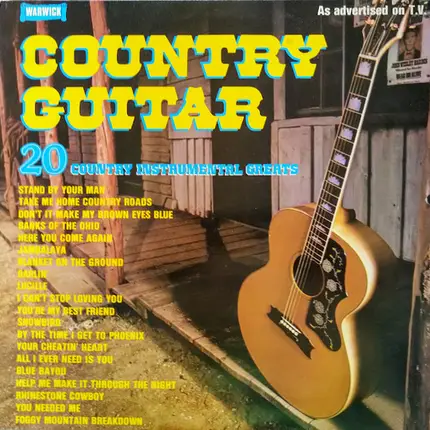 Various - Country Guitar - 20 Country Instrumental Greats
