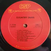 LP - Johnny Cash & June Carter, David Houston & Barbara Mandrell - Country Duos