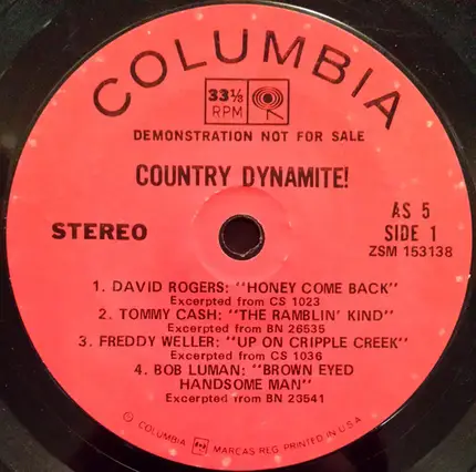 Various - Country Dynamite!