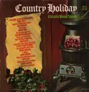 LP - Johnny Cash, Anita Bryant & David Houston - Country Holiday