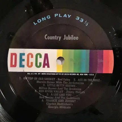 Jimmy Wakely, Mervin Shiner, Red Sovine a.o. - Country Jubilee