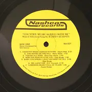 LP - Adam West, Betty Miller, Gene Ray Abner - Country Music Agrees With Me