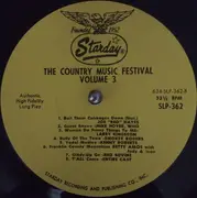 LP - Joe Hayes, Paul Simpkins, George Riddle - Country Music Festival Vol 3