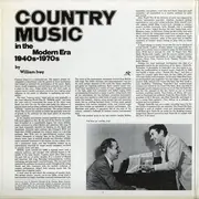 LP - Eddy Arnold, Lefty Frizzell, a.o. - Country Music In The Modern Era 1940's-1970's - Gatefold