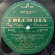LP - Slim Dusty / Buddy Williams / Reg Lindsay - Country Style Vol. 2 - Mono