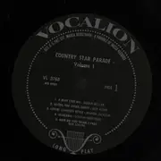 LP - Various - Country Star Parade Vol. 1