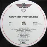 LP - Johnny Horton / Stonewall Jackson / Claude King / a.o. - Country Pop Sixties