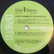 LP - Waylon Jennings, Jerry Reed, Don Gibson, a.o. - Country Roundup Of The Big Pop Hits