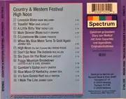 CD - Hank Williams, Dave Dully, Dickey Lee - Country & Western Festival High Noon