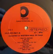 LP - Various - Country & Western Hall Of Fame