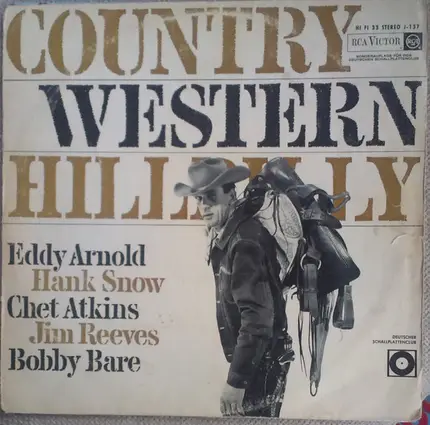 Eddy Arnold, Hank Snow, Chet Atkins a.o. - Country, Western, Hillbilly