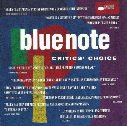 Benny Green, Joe Lovano, Greg Obsy - Critics' Choice
