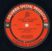 LP - Quentin Reynolds - D-Day Plus 20 : 1944-1964 - +booklet