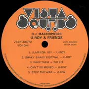 LP - U-Roy, Sir Lee a.o. - D.J. Masterpieces U-Roy And Friends