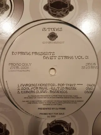 Da 1st Strike Vol.1 - Da 1st Strike Vol.1