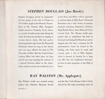 Various - Damn Yankees (An Original Cast Recording)