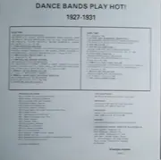 LP - Joe Herlihy And His Orchestra a.o. - Dance Bands Play Hot! 1927-1931