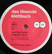 7inch Vinyl Single-Box - Das Tönende Klettbuch - Das Tönende Klettbuch - Learning English Ausgabe A Teil 2 - rare with cover