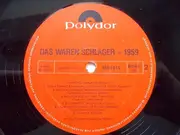 LP - Ivo Robic, Connie Francis, Freddy etc. - Das Waren Schlager - 1959
