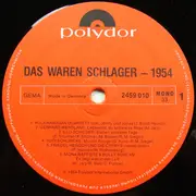 LP - Gerhard Wendland, Fred Rauch a.o. - Das Waren Schlager 1954