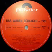 LP - Rudi Schurike, René Carol - Das Waren Schlager 1951