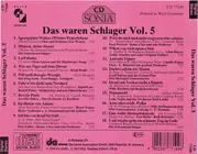 CD - Josefine Baker, Willy Reichert, Fred Weyrich, a. o. - Das Waren Schlager Vol. 5
