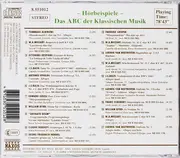 CD - Frederic Chopin, W.A. Mozart, a. o. - Das ABC Der Klassischen Musik (Die Großen Komponisten Und Ihre Werke)
