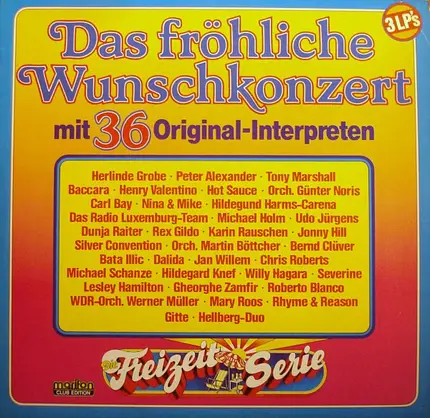 Gitte, Roberto Blanco, Lesley Hamilton, a.o. - Das Fröhliche Wunschkonzert