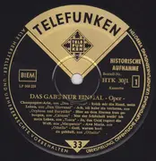 LP-Box - Karl Schmitt-Walter / Eva Liebenberg a.o. - Das Gab's Nur Einmal - Hardcover Box + Booklet
