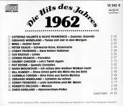 CD - Catarina Valente / Gerhard Wendland / Mina / etc - Das Goldene Schlager-Archiv - Die Hits Des Jahres 1962