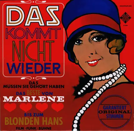 Various - Das Kommt Nicht Wieder