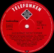 LP - Various - Das Kommt Nicht Wieder