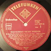 LP - Greta Keller, Marlene Dietrich, Rosita Serrano, a.o. - Das Kommt Nicht Wieder - Mono