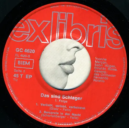 Various - Das Sind Schlager 1. Folge