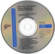 CD - David Coverdale, Chicago, Cher a.o. - Days Of Thunder (Music From The Motion Picture Soundtrack)
