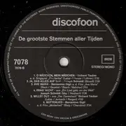 LP - Various - De Grootste Stemmen Aller Tijden