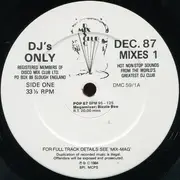 12inch Vinyl Single - George Michael, Madonna a.o. - December 87 - Mixes 1