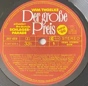 LP - Roland Kaiser, G.G Anderson, Michael Stein, a.o. - Der Große Preis • Wim Thoelke Präsentiert Ihre Deutsche Schlager-Parade • Neu '86