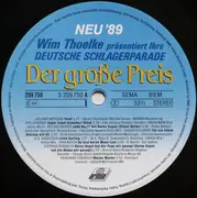 LP - Karl Dall / Nicki / Andrea Jürgens a.o. - Der Große Preis • Wim Thoelke Präsentiert Ihre Deutsche Schlagerparade • Neu '89